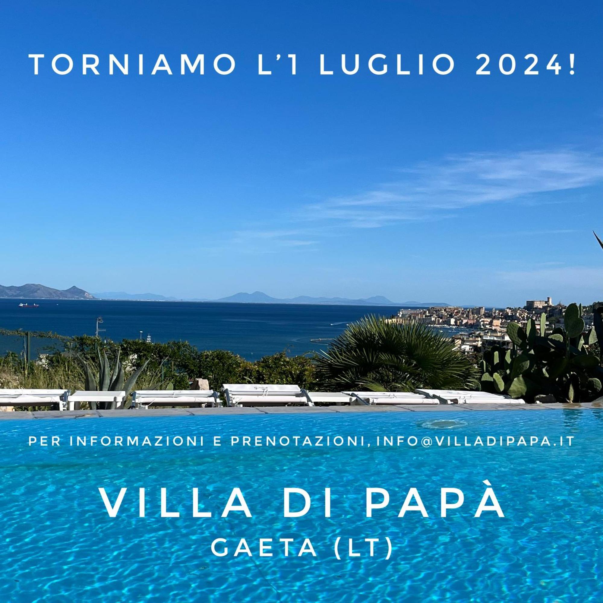 Villa Di Papa' Gaeta Buitenkant foto